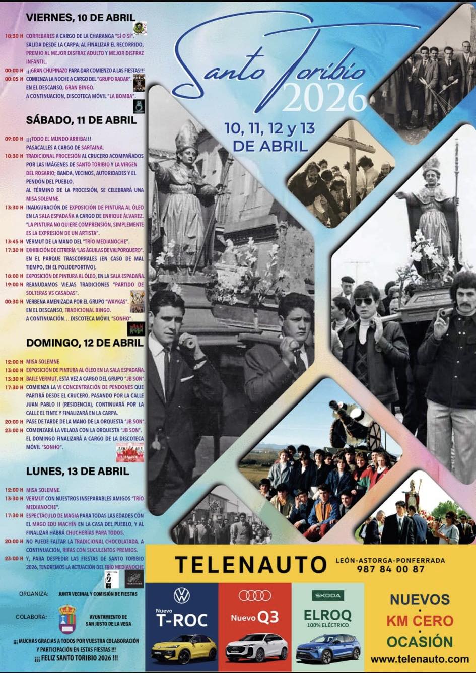 San Justo celebra desde este viernes las fiestas de Santo Toribio con la romería al Crucero como acto central
