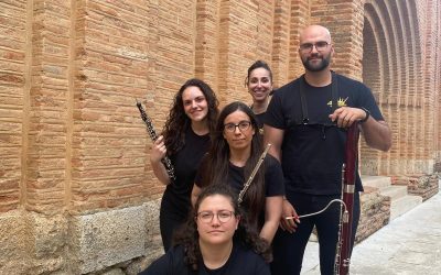 Un quinteto de viento lleva bandas sonoras y pasodobles al ciclo Passionato este sábado en Veguellina