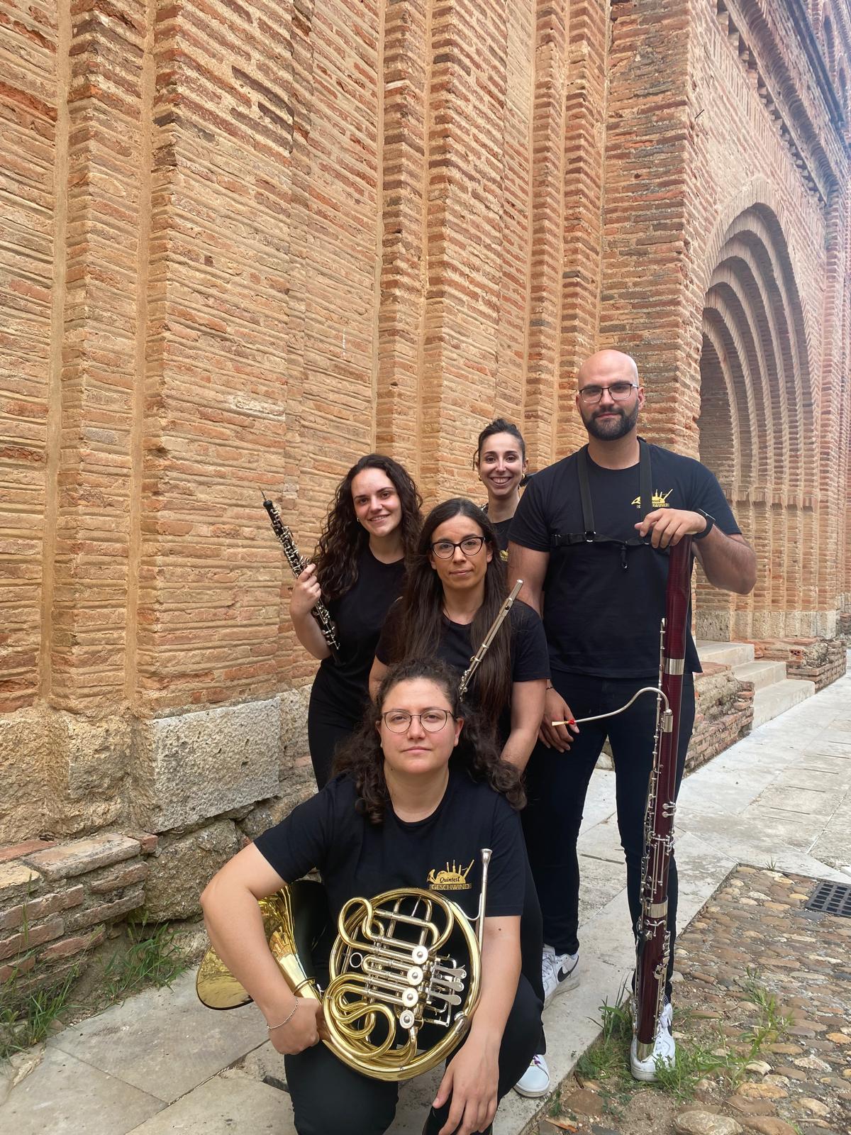 Un quinteto de viento lleva bandas sonoras y pasodobles al ciclo Passionato este sábado en Veguellina