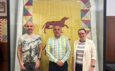 El alcalde de Astorga recibe al ingeniero Victor Alonso para conocer de primera mano su innovadora plataforma de domótica SH-PRO