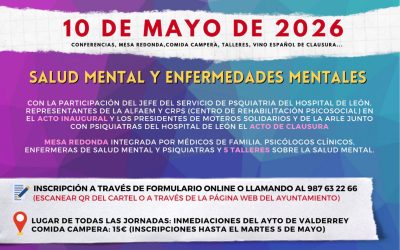 Una jornada abierta sobre salud mental reúne a pacientes y profesionales el 10 de mayo en Valderrey
