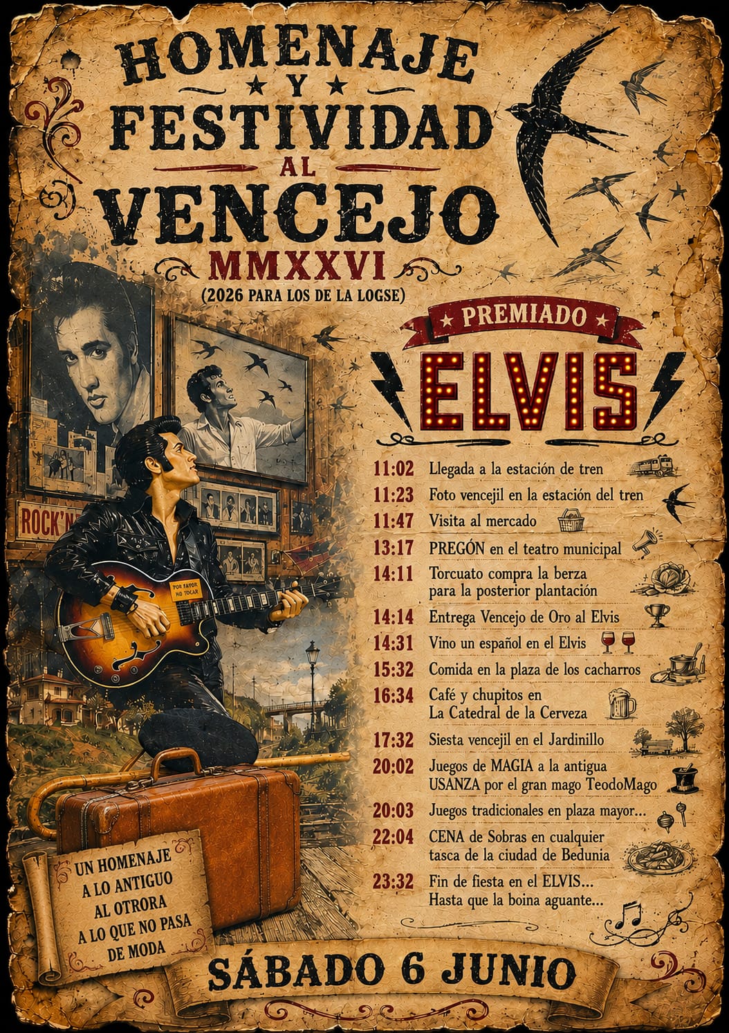 El grupo de los otrora entregará el Vencejo de Oro al mítico Bar Elvis de La Bañeza