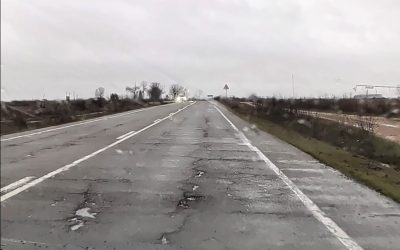UPL exige a la Junta que repare de inmediato la carretera autonómica CL-622 entre Santa María del Páramo y La Bañeza