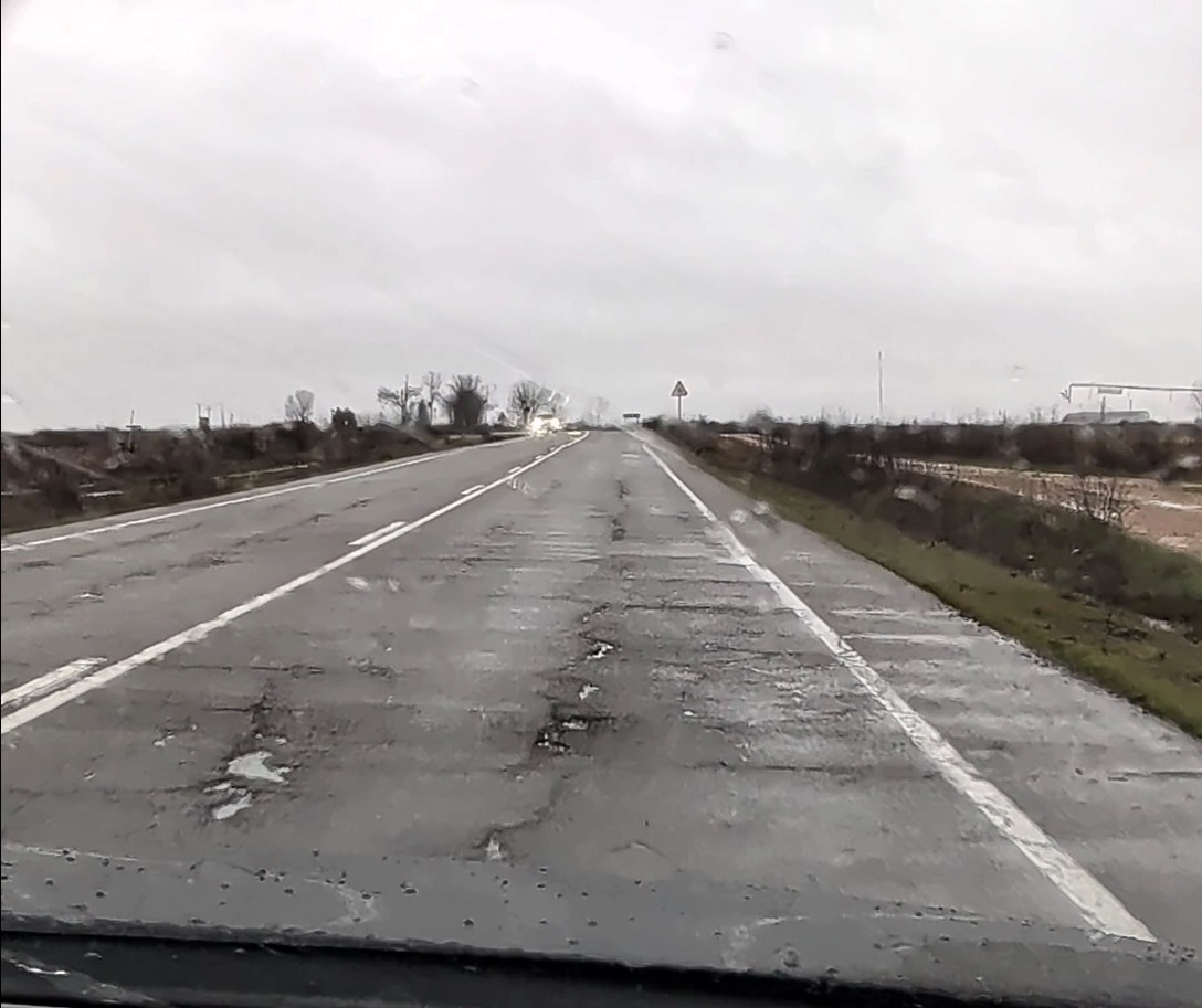 UPL exige a la Junta que repare de inmediato la carretera autonómica CL-622 entre Santa María del Páramo y La Bañeza