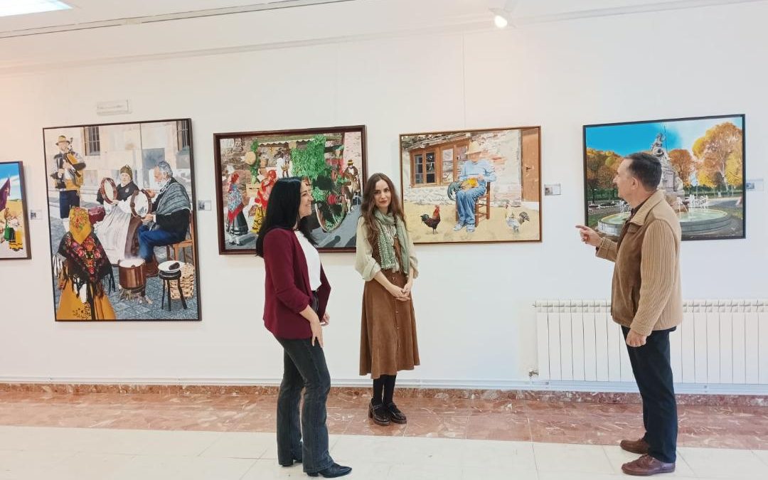 La exposición “El viaje del pincel” llega al Centro Cultural de las Tierras Bañezanas