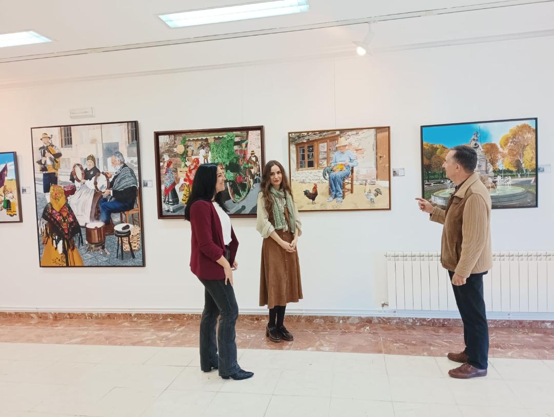 La exposición “El viaje del pincel” llega al Centro Cultural de las Tierras Bañezanas