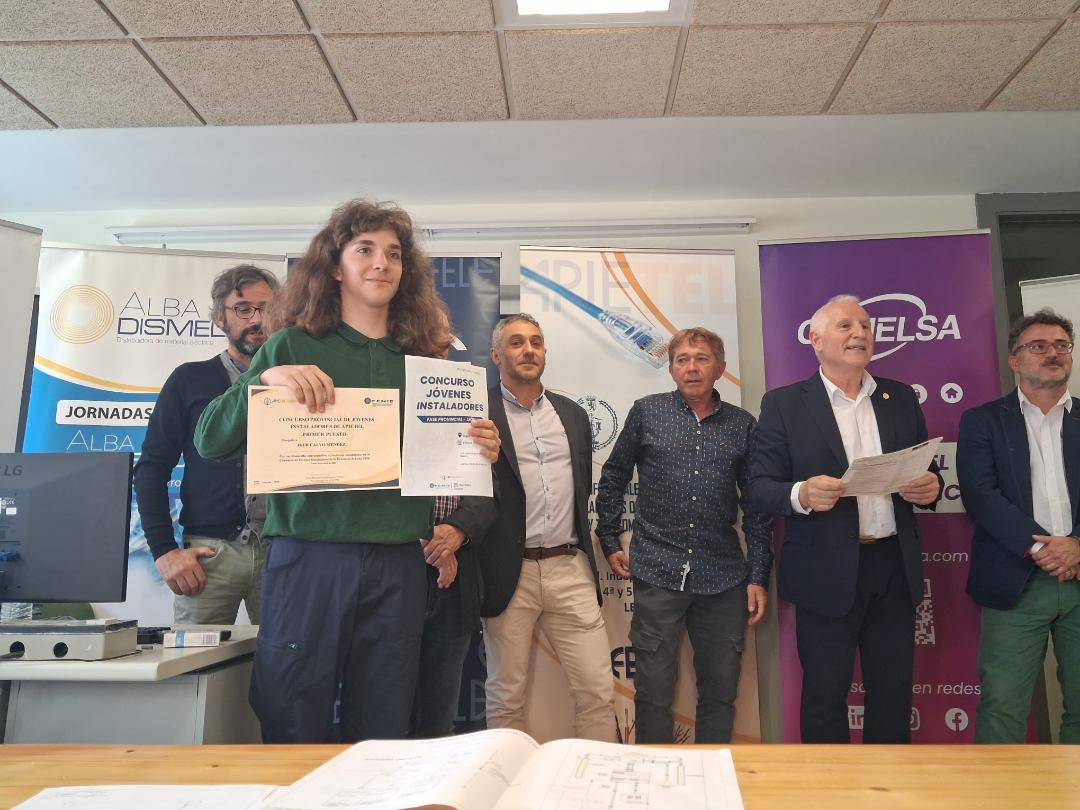Iker Calvo Méndez del IES Astúrica Augusta representará a León en el Nacional de Jóvenes Instaladores 2026