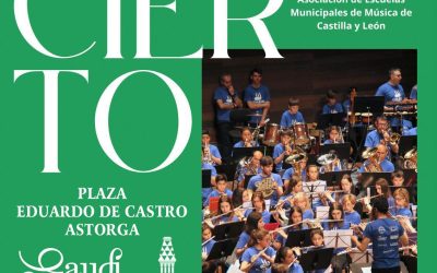 La Banda AEMCyL llevará la música del Año Gaudí a la plaza Eduardo de Castro