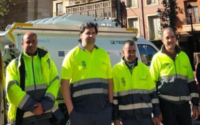 La Bañeza presenta el proyecto del quinto contenedor para la recogida de materia orgánica