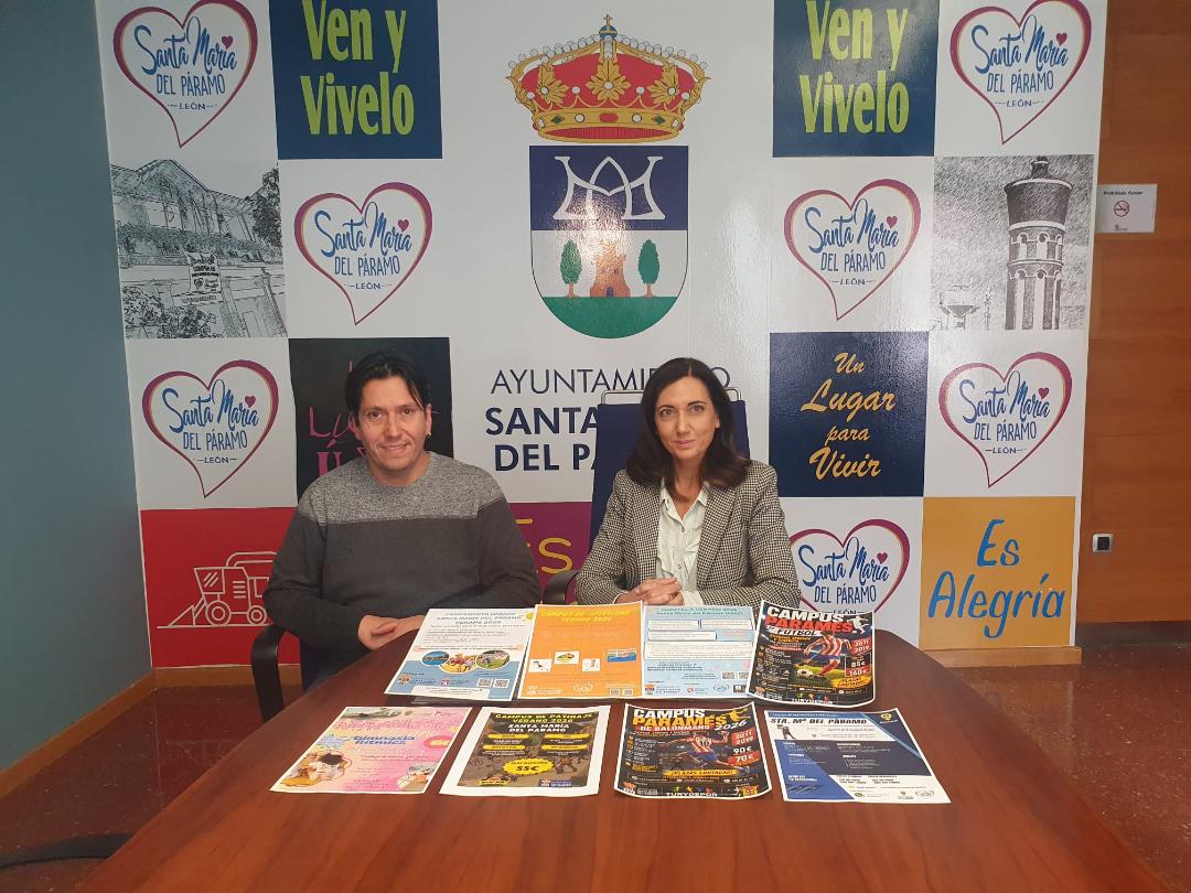 Santa María del Páramo presenta su programa de ludotecas y Campus Deportivos para este verano