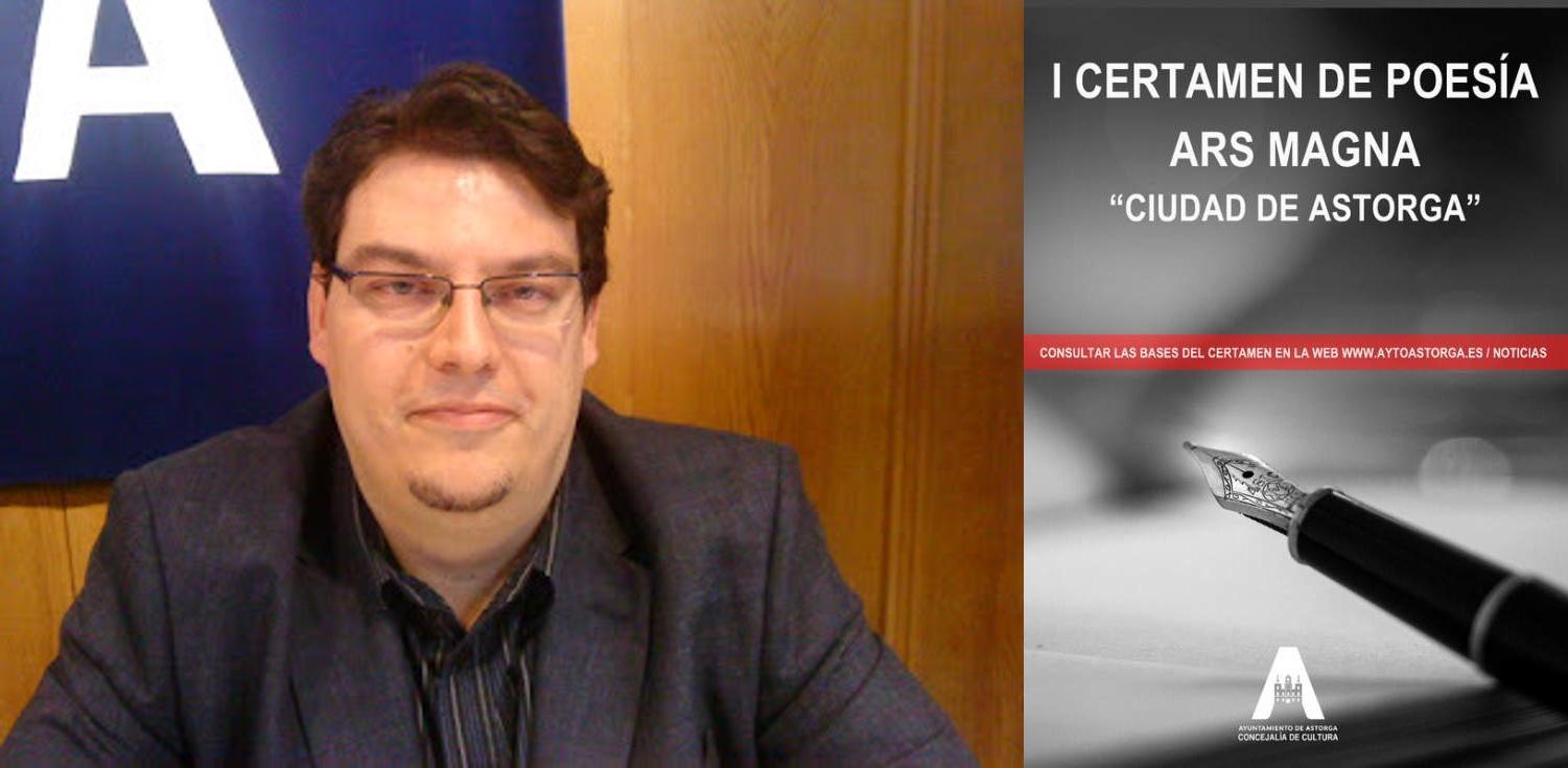 Boris Rozas gana el III Certamen de Poesía Ars Magna Ciudad de Astorga con una obra sobre Nina Cassian