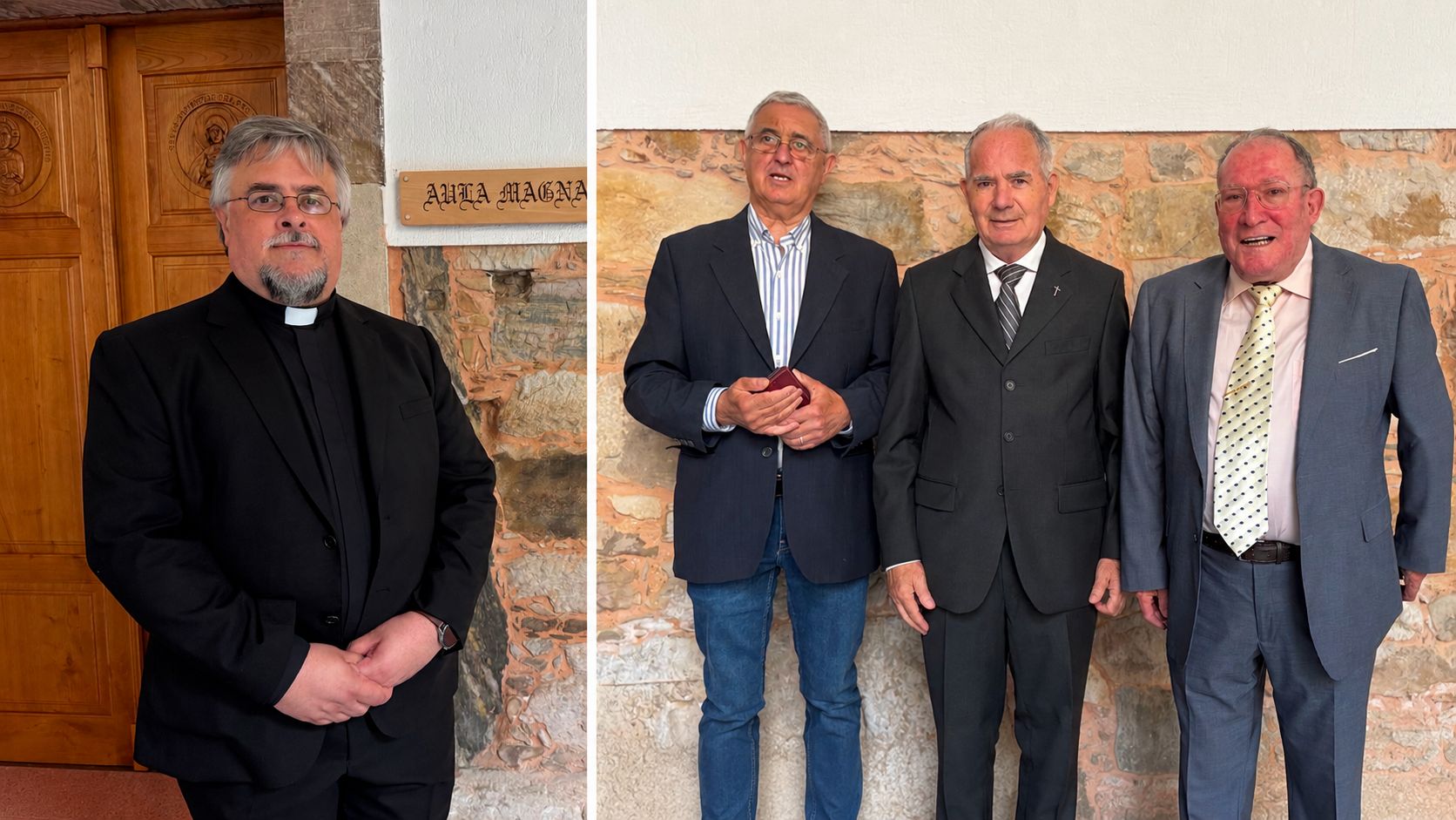 “Parece que fue ayer”: la diócesis homenajea en Astorga a cuatro sacerdotes tras medio siglo de ministerio
