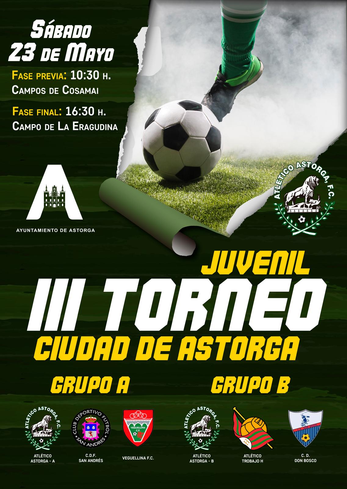 Cosamai y La Eragudina encadenan este sábado una maratón de fútbol juvenil