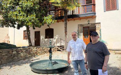 La Casa Panero recupera sus galerías y sumará dos nuevas esculturas en los jardines