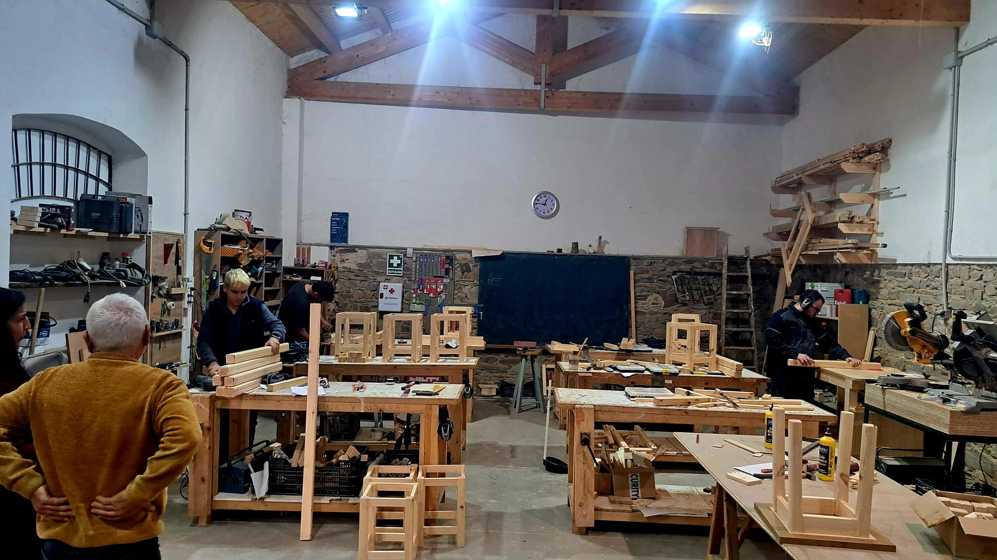 La Escuela Taller de La Bañeza inicia sus proyectos de mejora urbana con una inversión cercana a los 370.000 euros