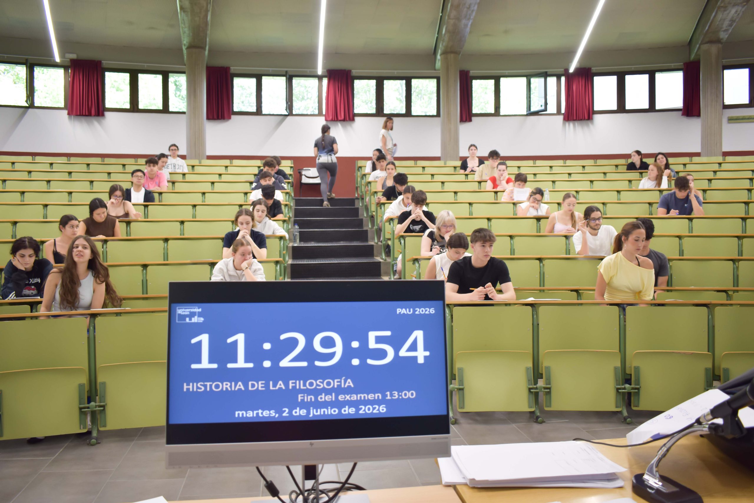 458 alumnos afrontan desde este martes la convocatoria extraordinaria de la PAU en la Universidad de León