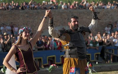 Hospital de Órbigo (León) revive la hazaña de Suero de Quiñones hace 592 años para honrar a su amada Leonor de Trovar