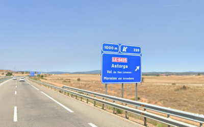 La futura planta que dará servicio a las obras de la A-6 entre Astorga y La Bañeza inicia su tramitación ambiental