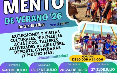 Campamento de verano en julio para conciliar las vacaciones en Valderrey