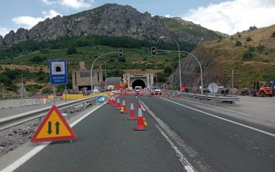 Transportes avanza con la modernización de los túneles de la AP-66 entre Asturias y León