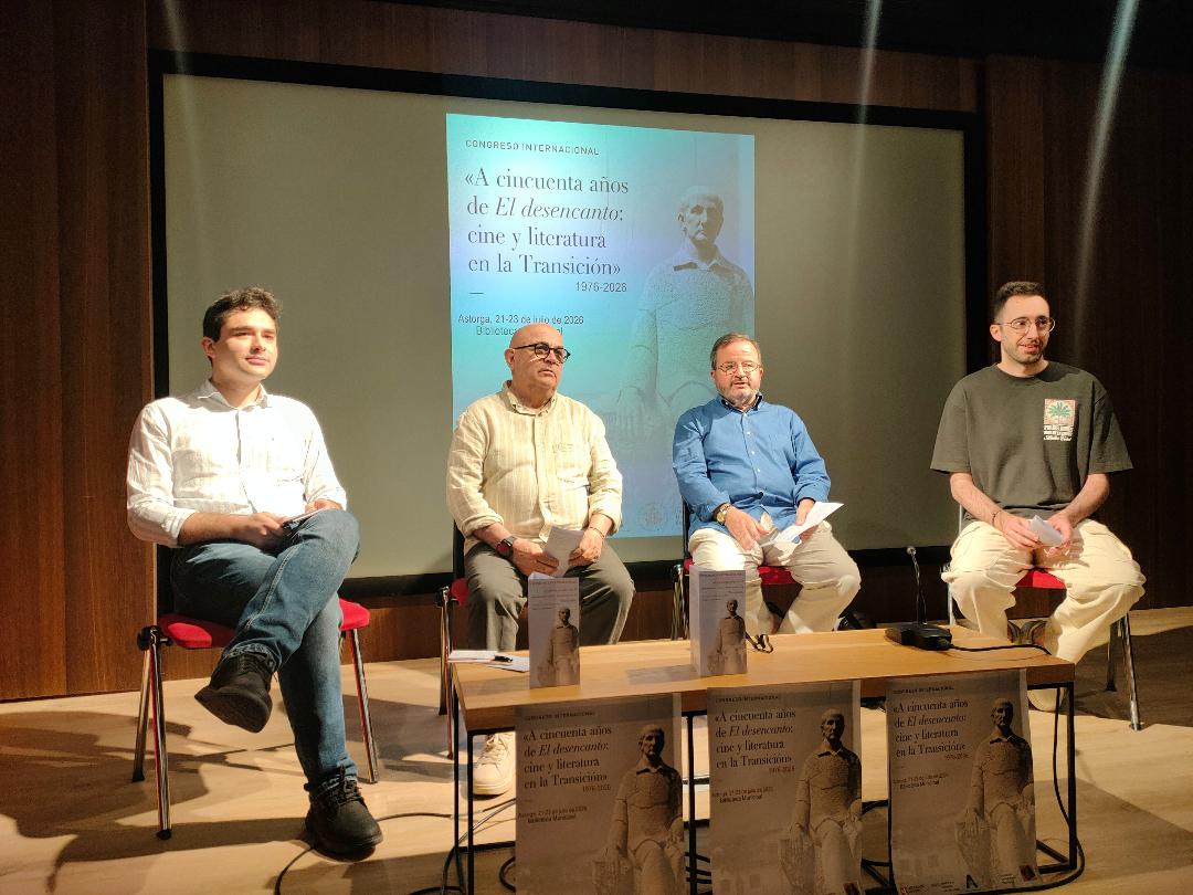 El Congreso Internacional de los Amigos de Panero se cerrará con el libro ‘ El desencanto, 50 años’ de Carlos F. Heredero