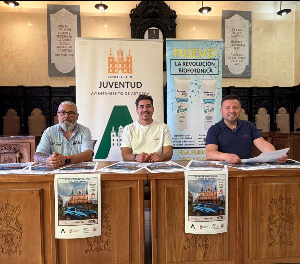 Astorga acogerá el VI Rallye Reino de León el próximo sábado 6 de junio
