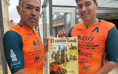 Astorga presenta “El Camino Gaudí”, una ruta ciclista de 600 kilómetros en homenaje al Centenario Gaudí 1926–2026