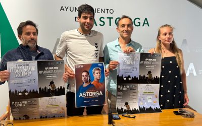 Astorga da el salto internacional con su primer FIP Bronze de pádel en la Plaza Mayor
