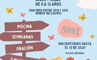 Una semana en Corporales entre piscina, juegos y convivencia: abiertas las inscripciones para el campamento diocesano