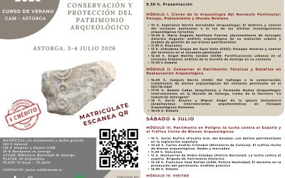 El patrimonio romano de Astorga centra el curso de verano de la Autónoma de Madrid