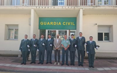 Alumnos en prácticas se incorporan a las unidades de seguridad ciudadana de la Comandancia de León, entre ellas, La Bañeza y Santa María del Páramo