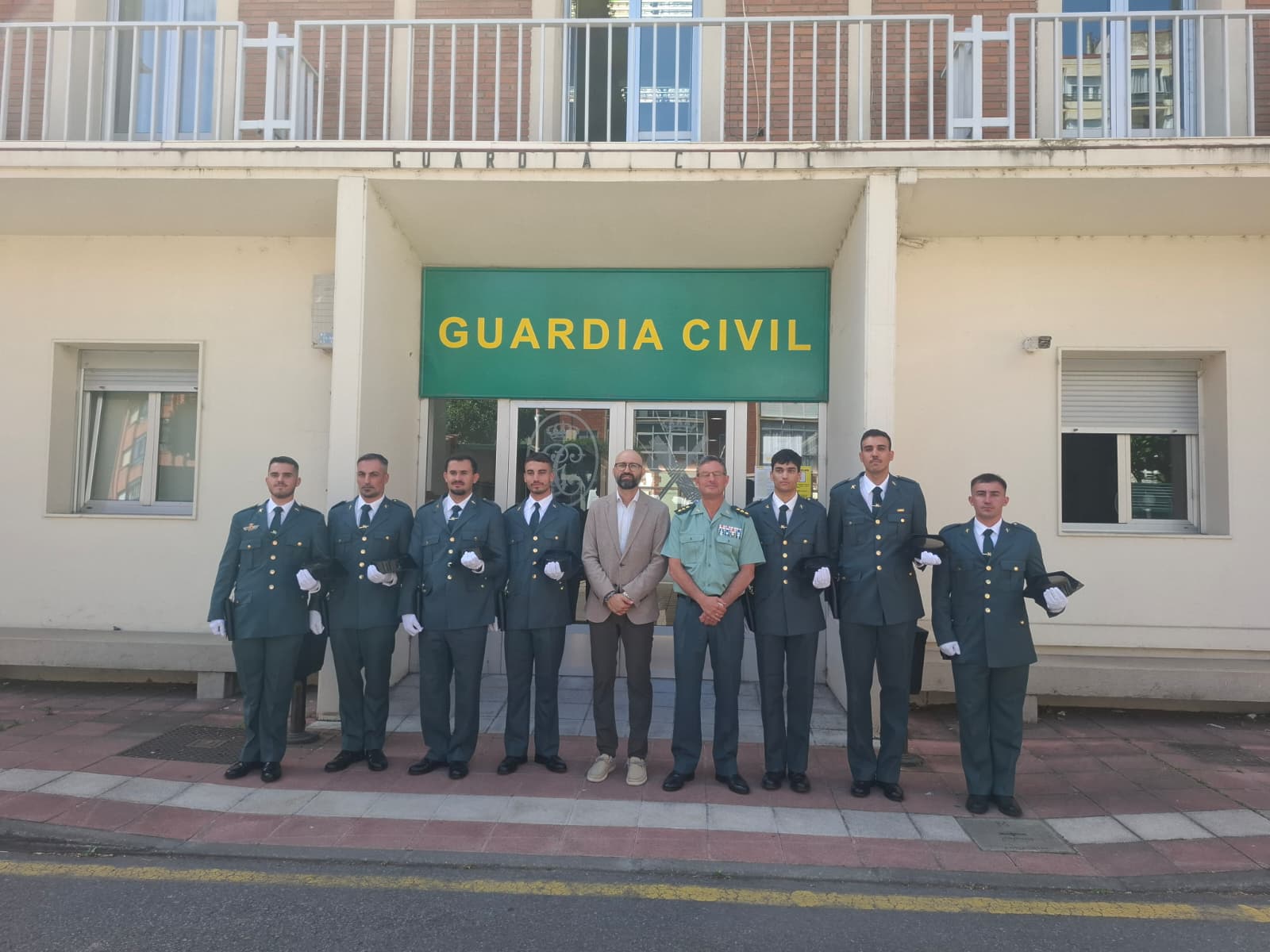 Alumnos en prácticas se incorporan a las unidades de seguridad ciudadana de la Comandancia de León, entre ellas, La Bañeza y Santa María del Páramo