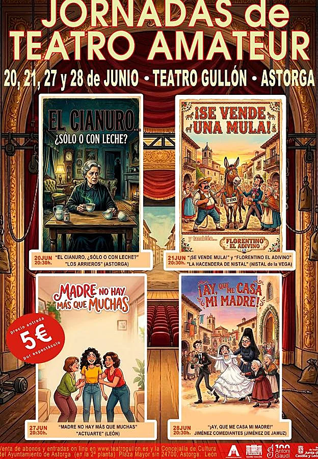 cartel teatro amateur 2026 astorga