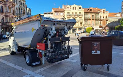 El ayuntamiento de La Bañeza anima a empresas y hogares a utilizar el contenedor marrón
