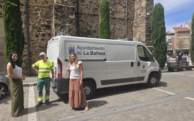 La Bañeza refuerza el Servicio de Jardines con nuevas inversiones en medios materiales y personal