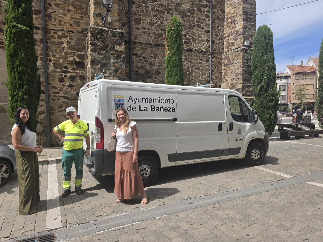 La Bañeza refuerza el Servicio de Jardines con nuevas inversiones en medios materiales y personal