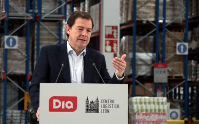 Mañueco elogia el papel del polígono de Villadangos (León) como referente del noroeste peninsular que se consolida con una ampliación de 60 hectáreas