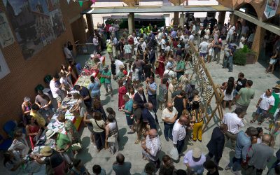 Santa Marina del Rey exhibe el potencial de su centenaria Feria del Ajo como motor económico y escaparate del mundo rural