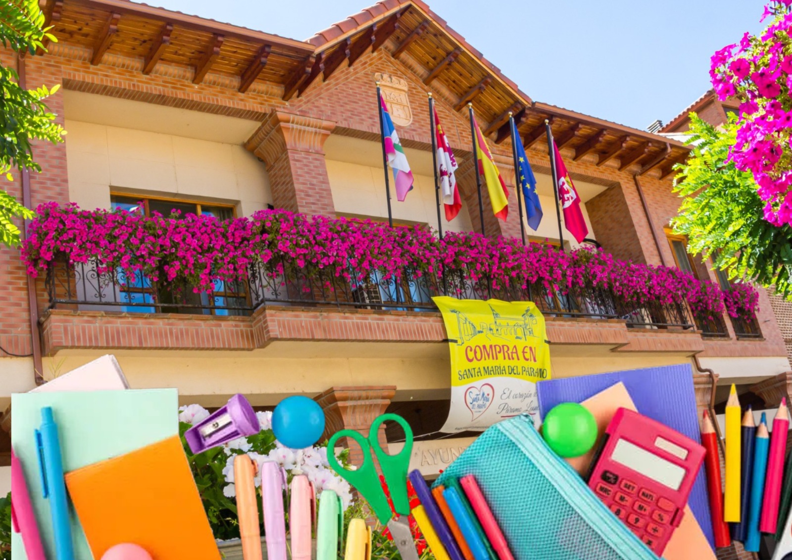 Santa María del Páramo aprueba las ayudas municipales para los escolares en el nuevo curso 2026-2027