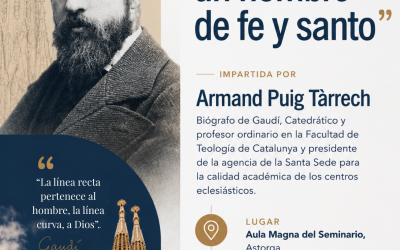 El Palacio de Gaudí organiza la conferencia «Gaudí un hombre de fe y santo»