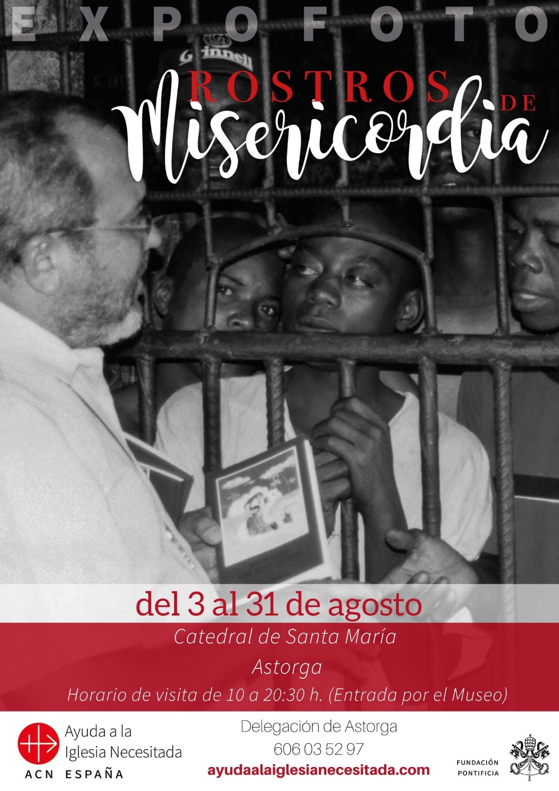 Ayuda a la Iglesia Necesitada abre la exposición “Rostros de Misericordia” en la Catedral de Astorga