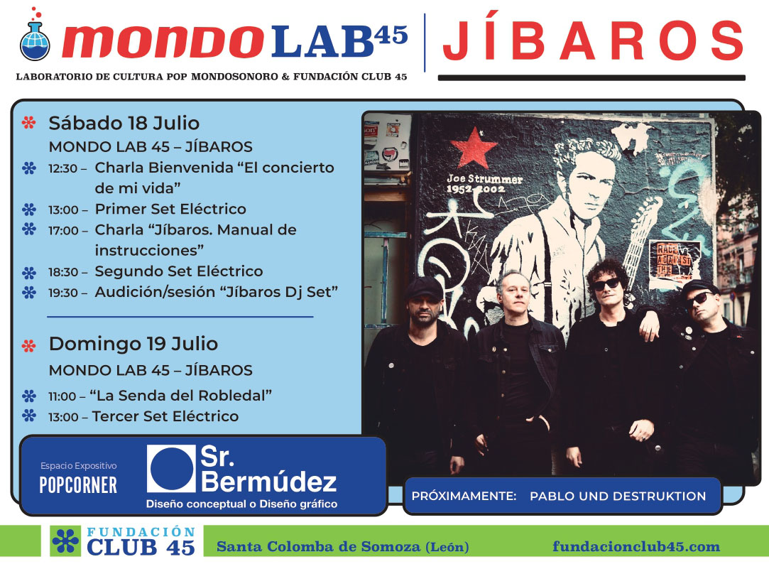 Jíbaros lleva su garage punk a la Maragatería con tres conciertos y un fin de semana de convivencia en el Club 45