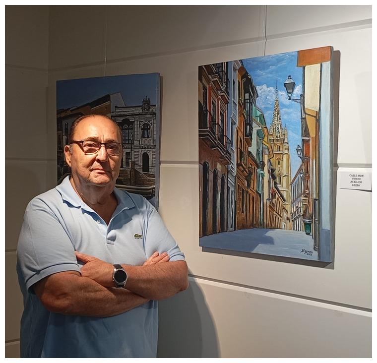 Santa María del Páramo inaugura la exposición “Entre León y Asturias” de Juan Eguren