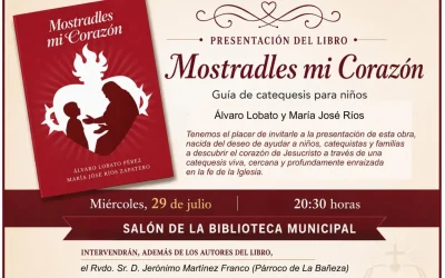 Álvaro Lobato y María José Ríos presentan en La Bañeza una guía de catequesis para niños