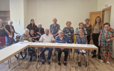 La Residencia Nuestra Señora de Castrotierra acoge una jornada participativa de los Talleres Salvia