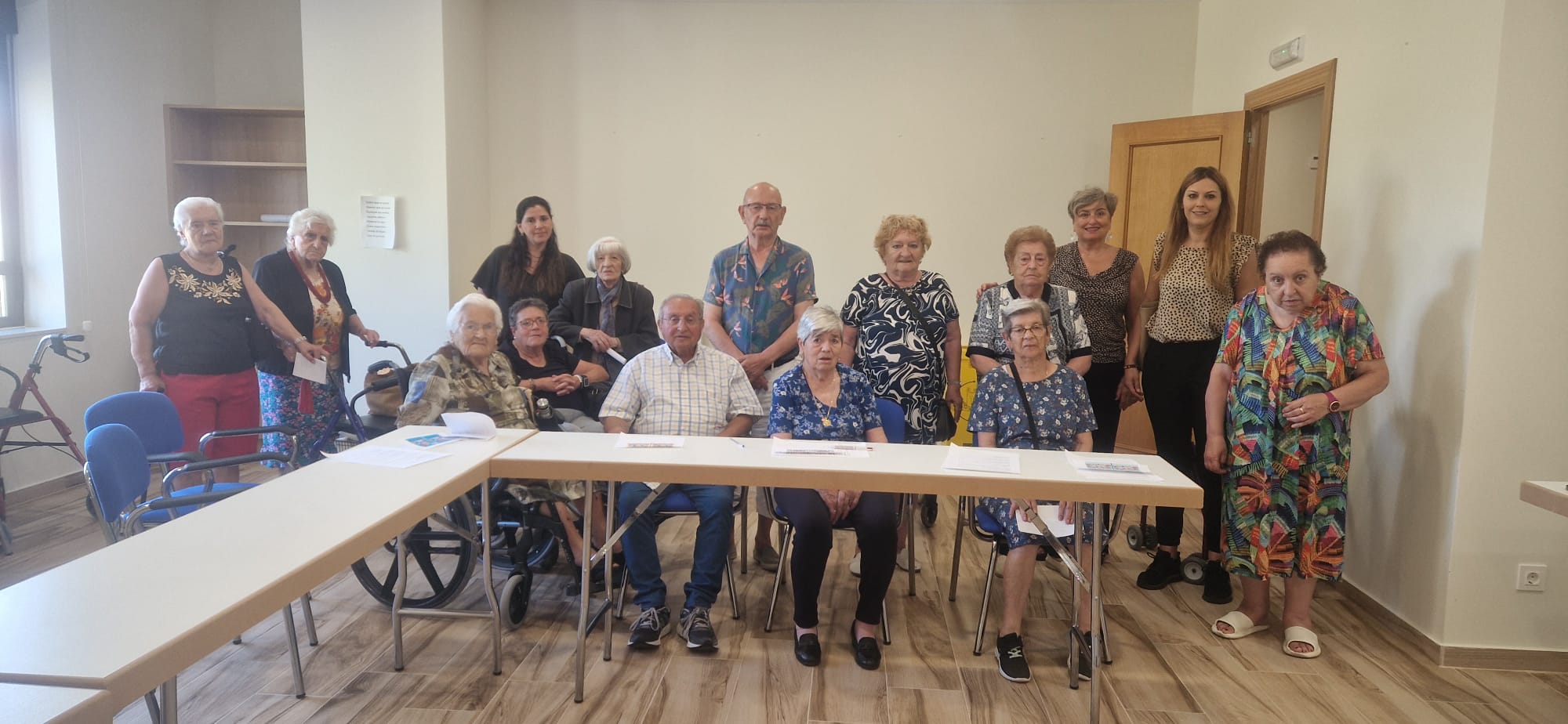 La Residencia Nuestra Señora de Castrotierra acoge una jornada participativa de los Talleres Salvia