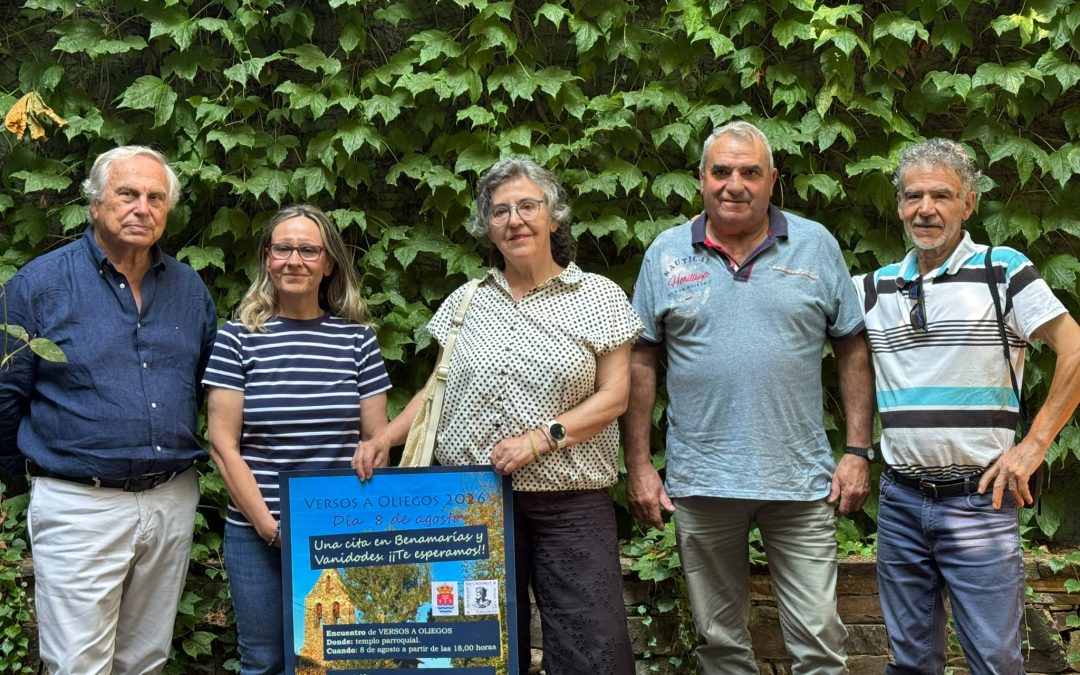 Benamarías y Vanidodes acogen el 8 de agosto una nueva edición de Versos a Oliegos