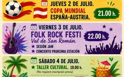 Val de San Román encadena cuatro días de música, teatro y actividades populares