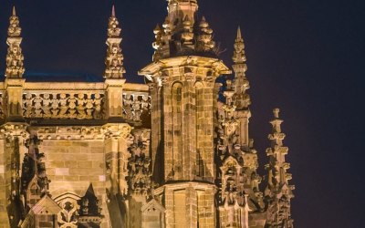 Vuelven las noches mágicas a la Catedral de Astorga con el regreso de las visitas «NOCTILUCUS»