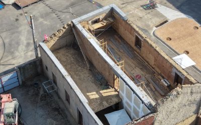 La Antigua avanza en la rehabilitación de su Casa de Cultura con una inversión de más de 60.000 euros